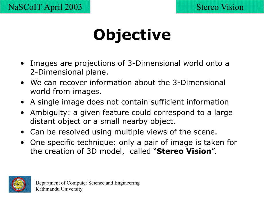 Stereo Vision An Introductory Approach立体视觉的入门的方法_第2页