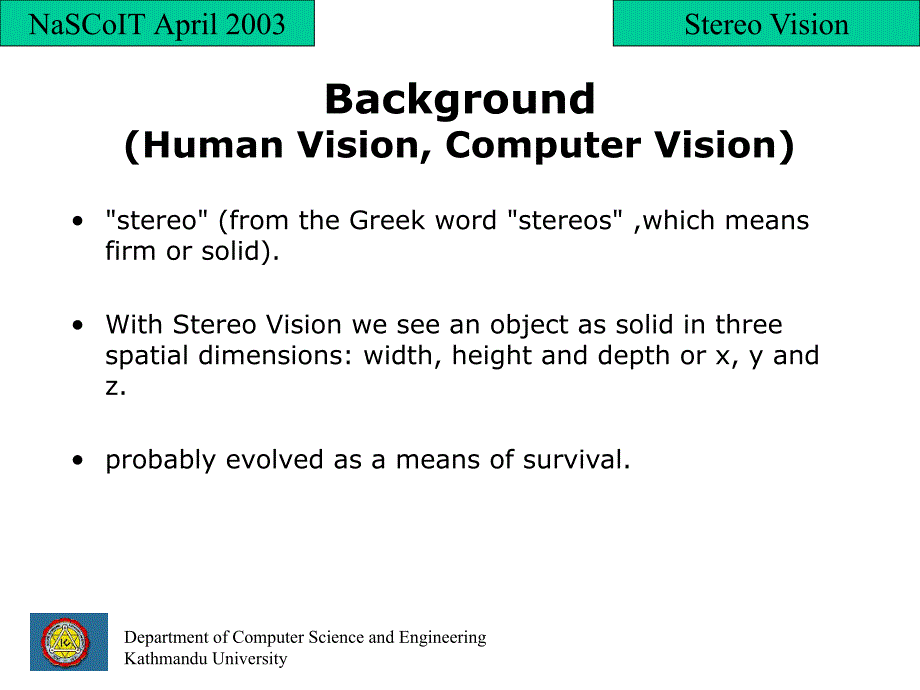 Stereo Vision An Introductory Approach立体视觉的入门的方法_第3页