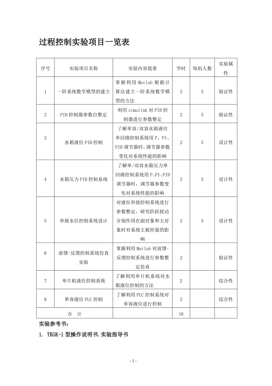 过程控制实验指导书讲解_第3页