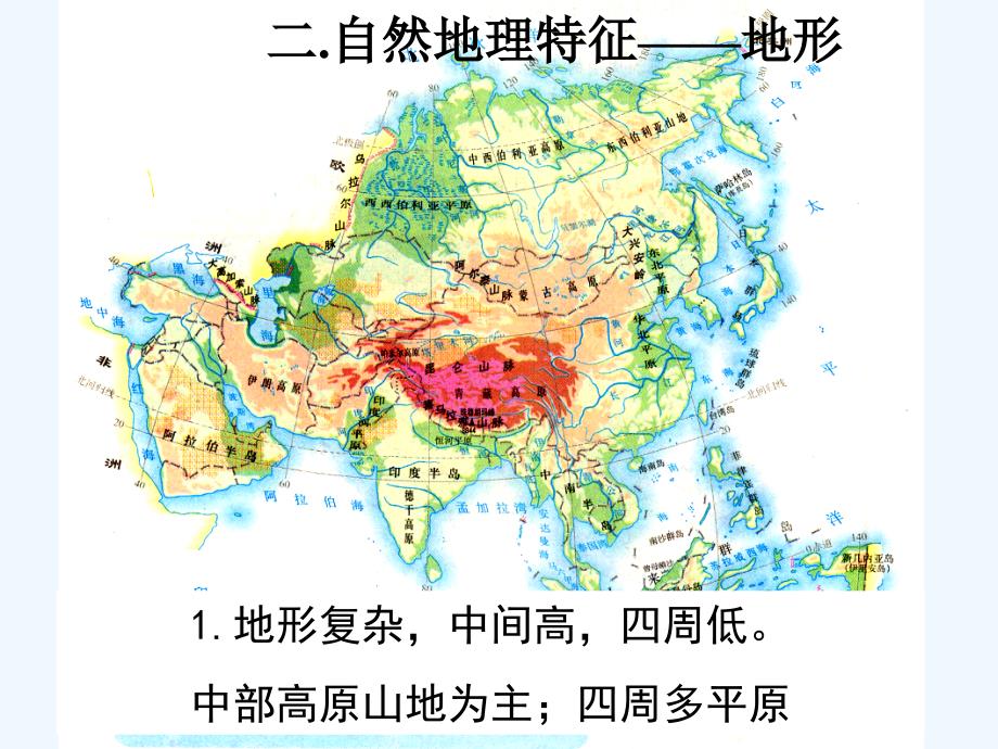 广东省中山市2017届高三地理一轮复习 东亚和日本 亚洲概况和日本 新人教版_第3页