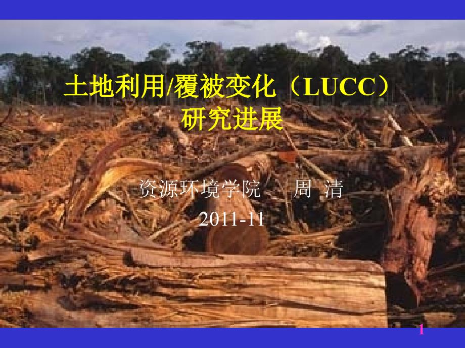 专题二：LUCC研究进展._第1页