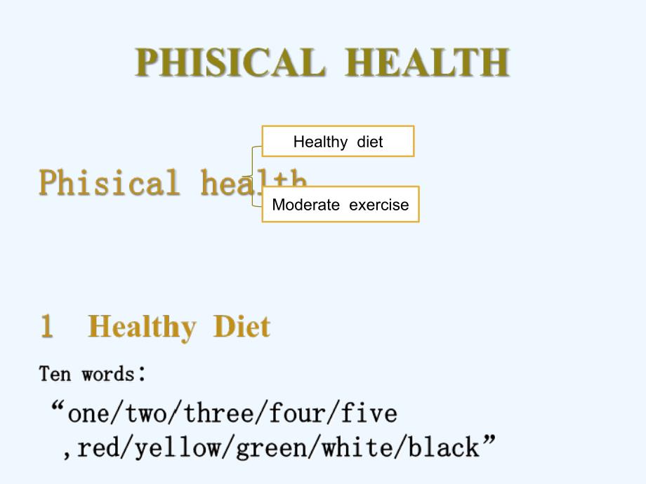 有关健康health英语演讲_第2页
