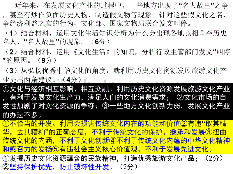 文化生活第一二三单元经典试题._第4页