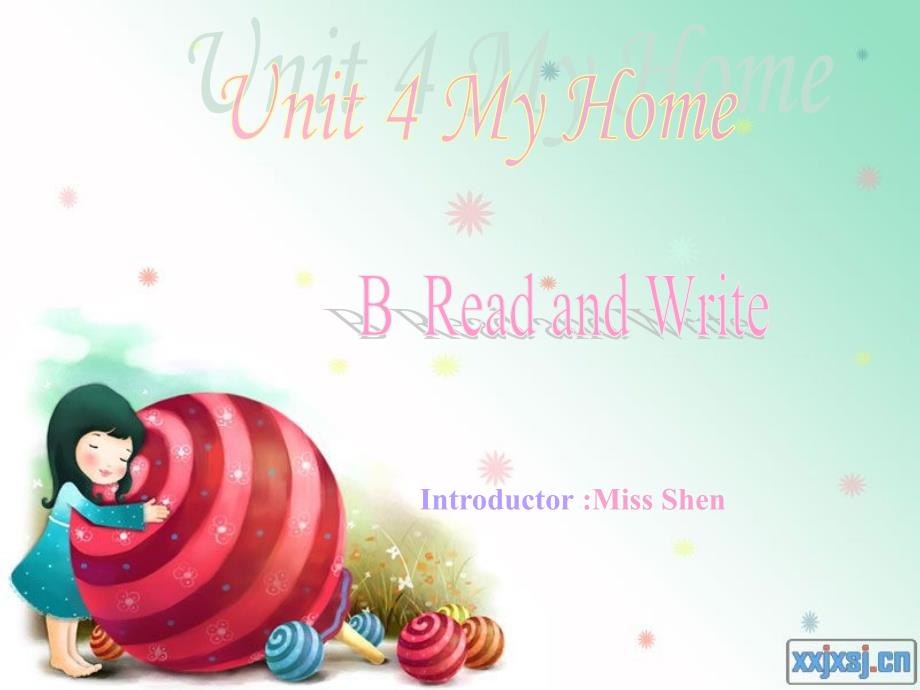 小学英语pep四单元unitmyhomepartbreadandwrite_第1页