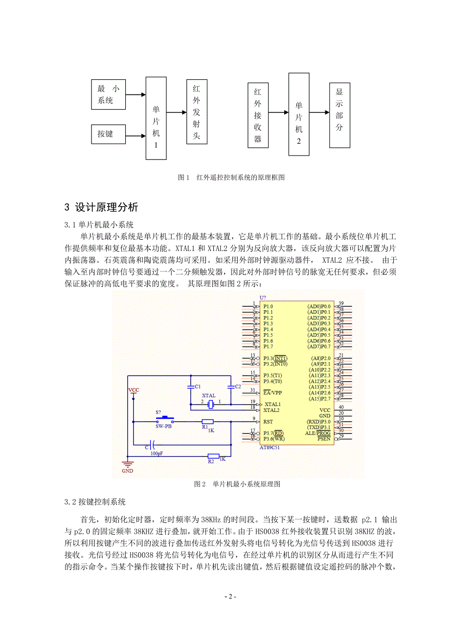 基于单片机的红外遥控控制系统讲解_第4页