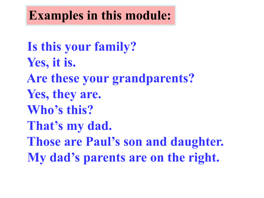 外研版七年级英语上册module2unit3_第4页