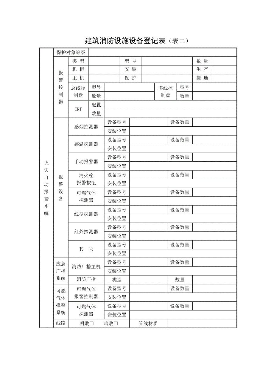 建筑消防设施标准化管理工作手册附件(设消防控制室)讲解_第2页