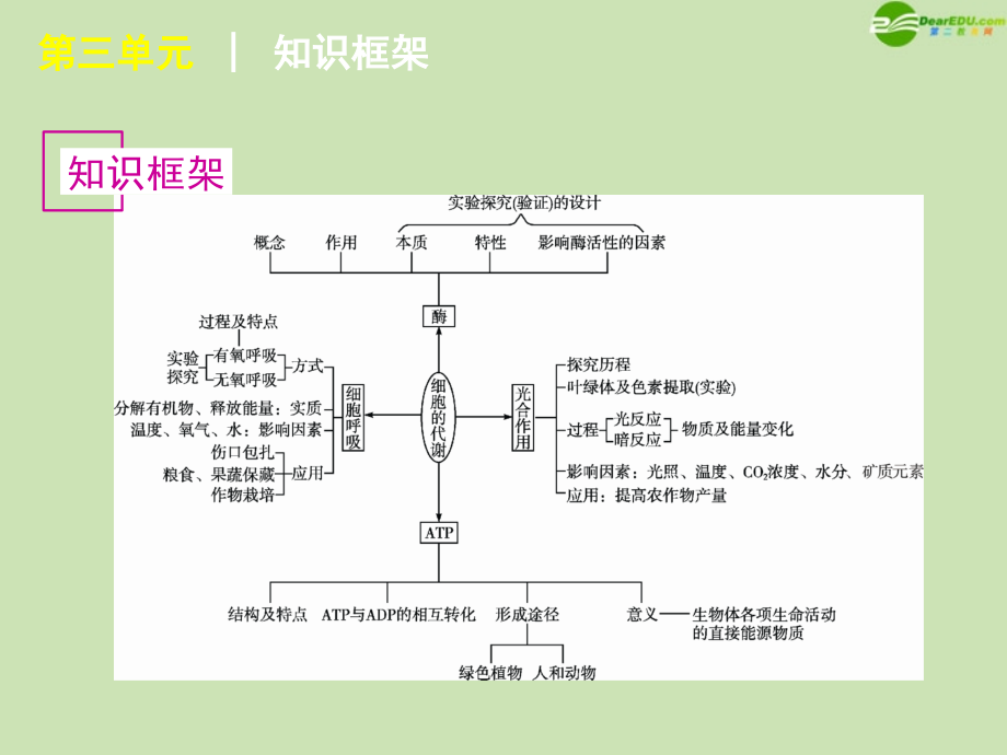 广东省高考生物一轮复习单元细胞的能量供应和利用精品_第4页