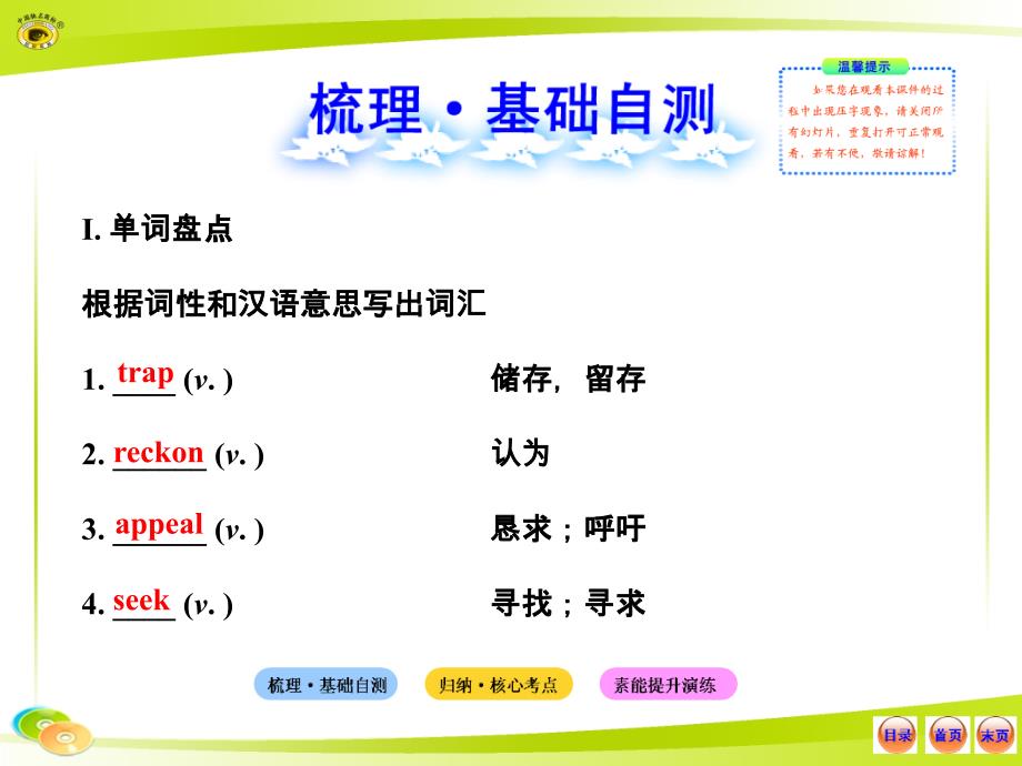 外研社版高中英语选修8Modules 1~2._第2页