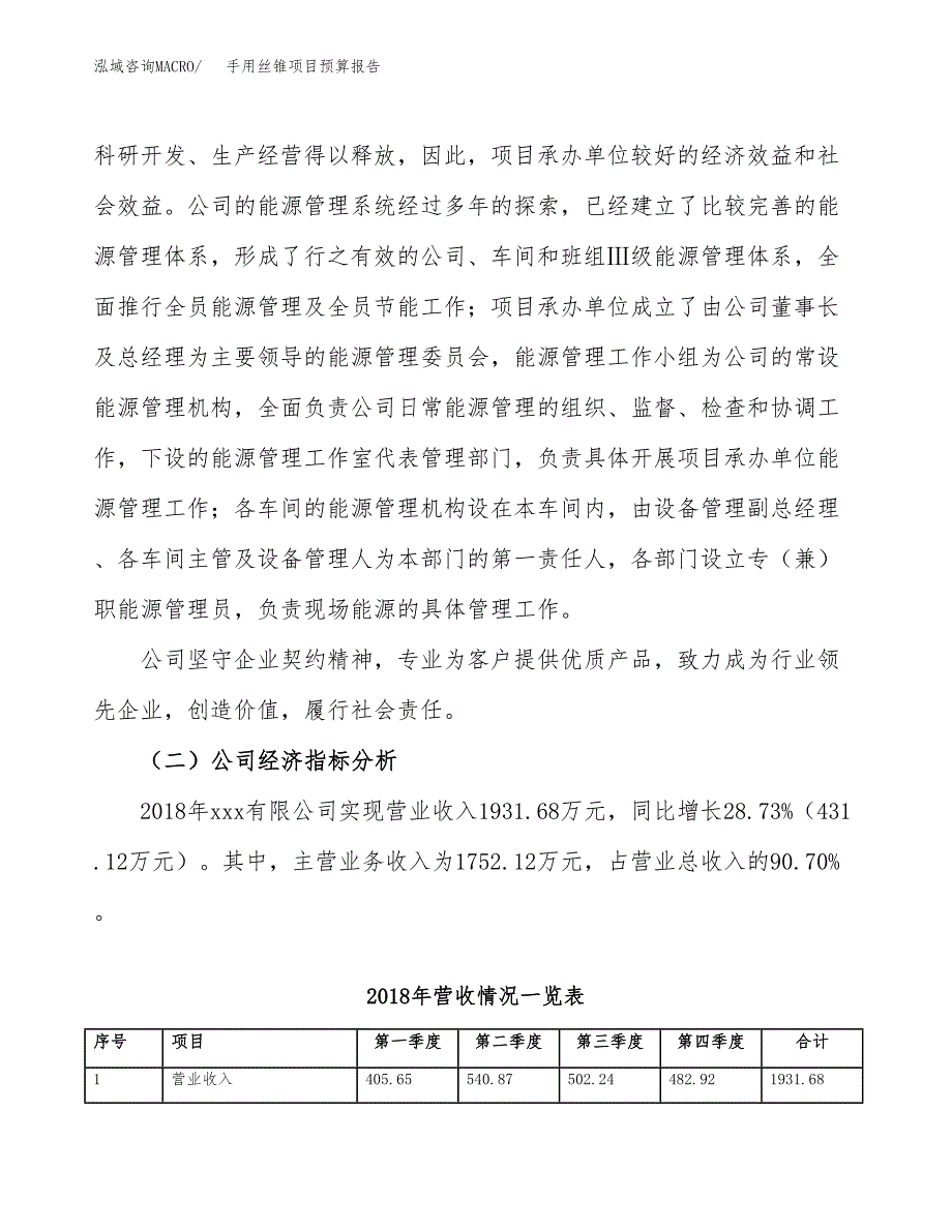 手用丝锥项目预算报告年度.docx_第3页