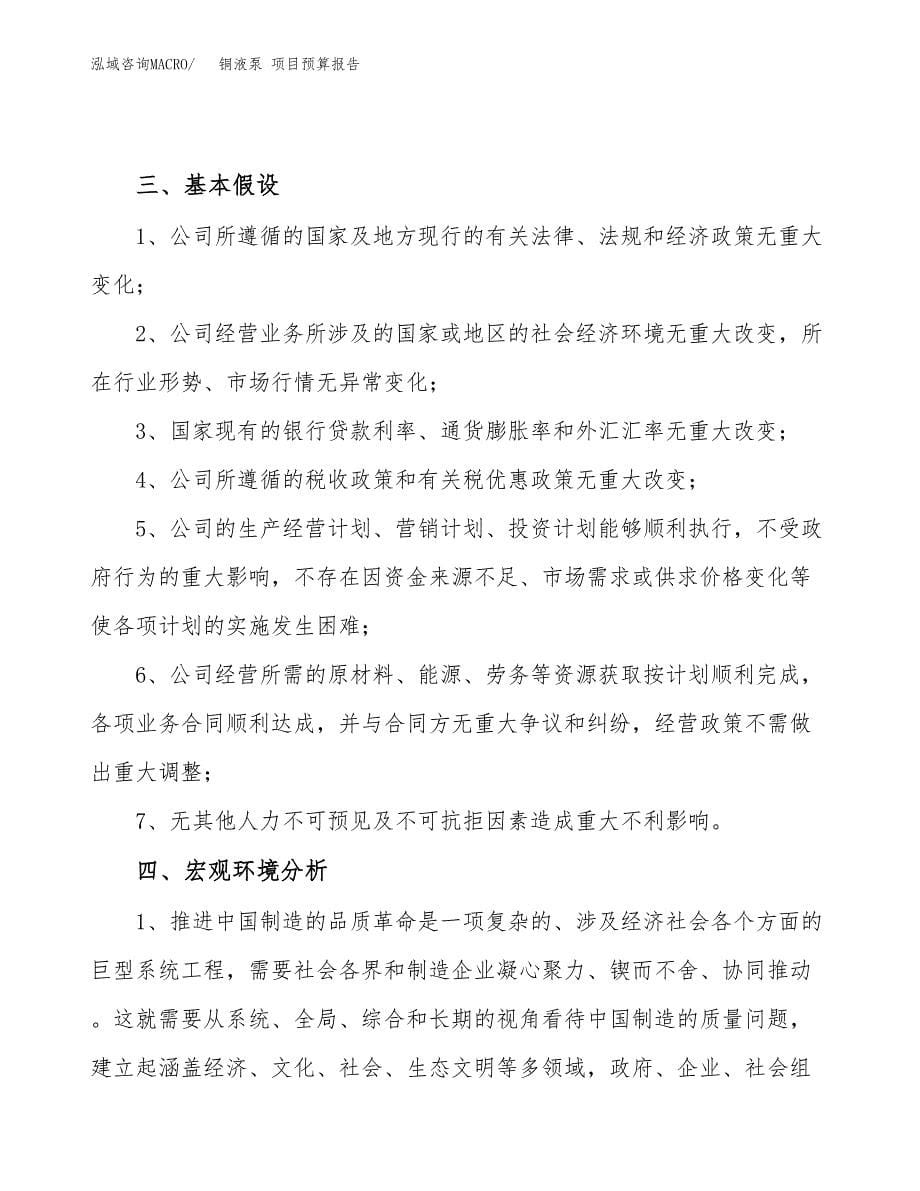 铜液泵 项目预算报告年度.docx_第5页