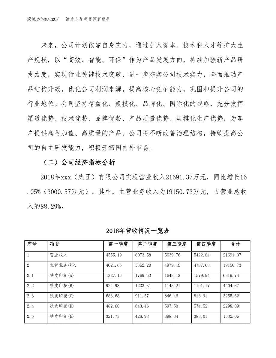 铁皮印花项目预算报告年度.docx_第3页