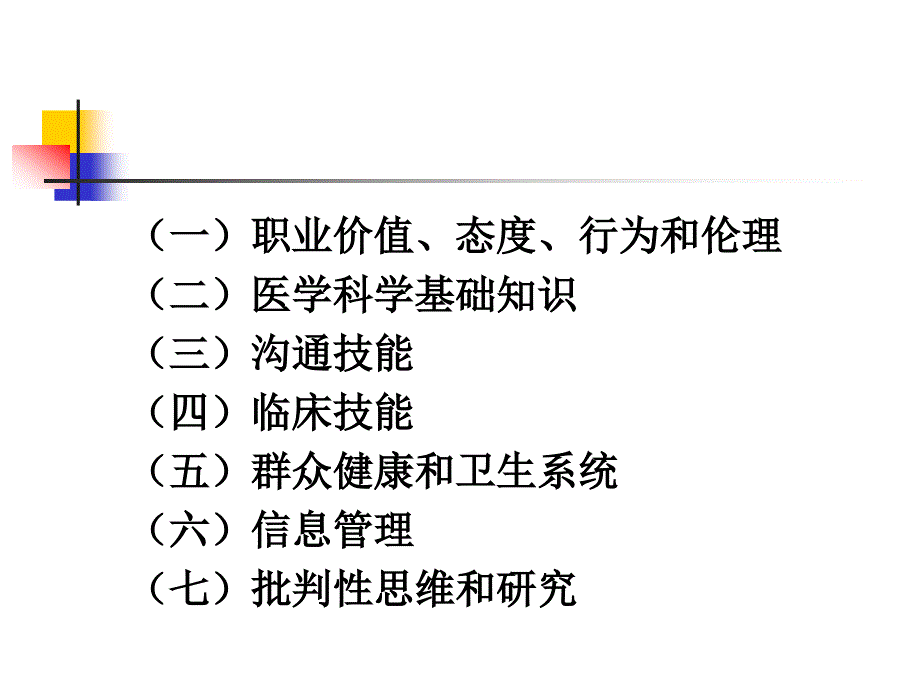 浅析全球医学教育最低基本要求_第3页