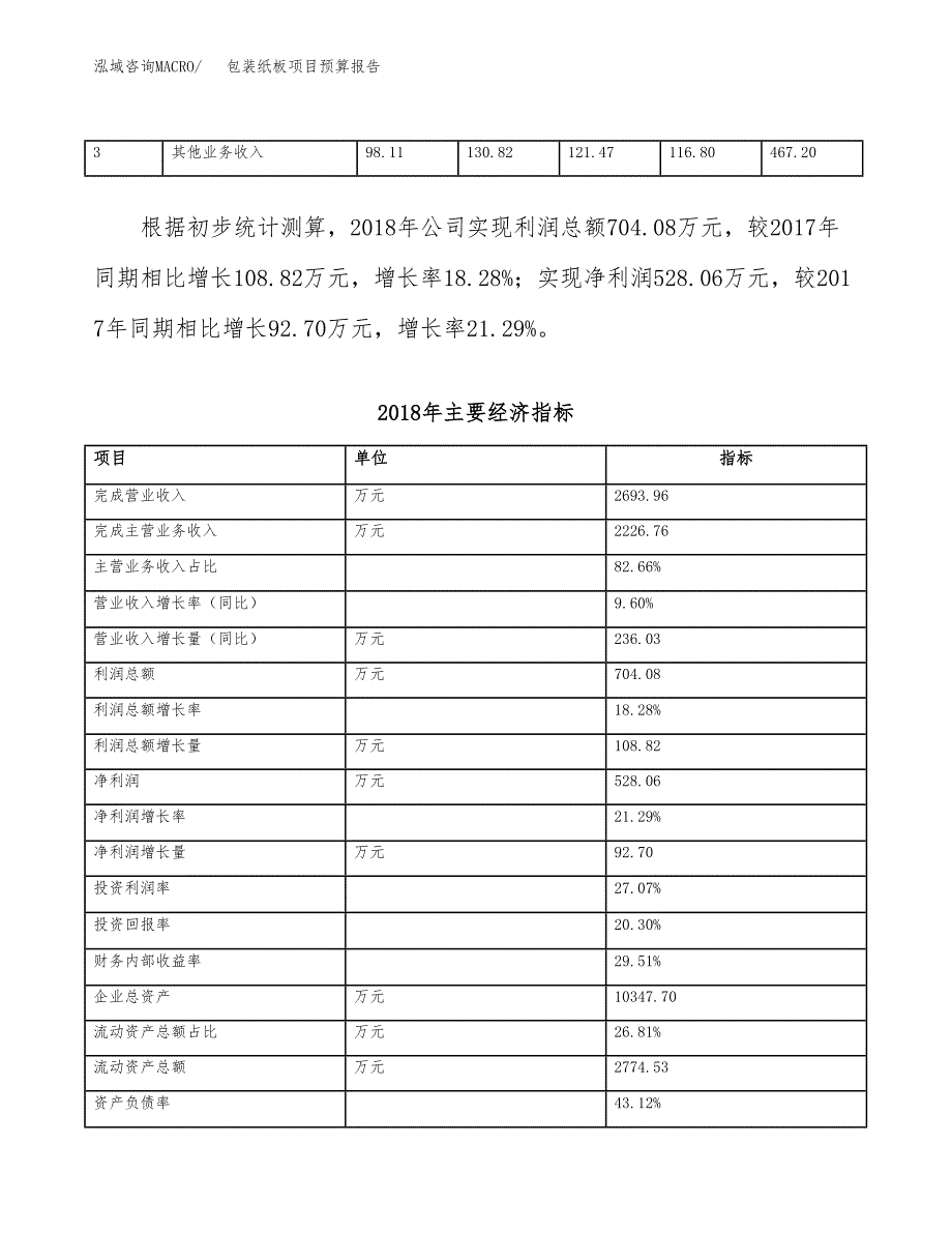 包装纸板项目预算报告年度.docx_第4页