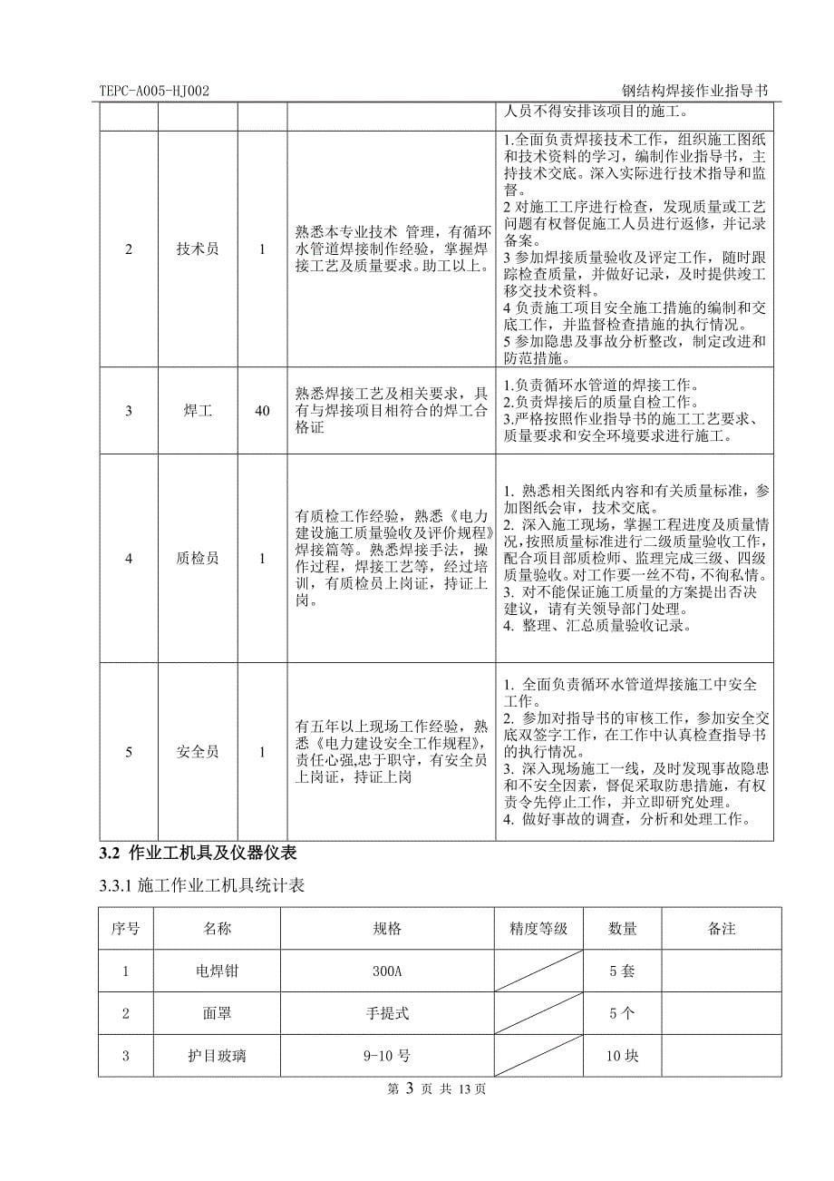 钢结构焊接作业指导书(内容)._第5页