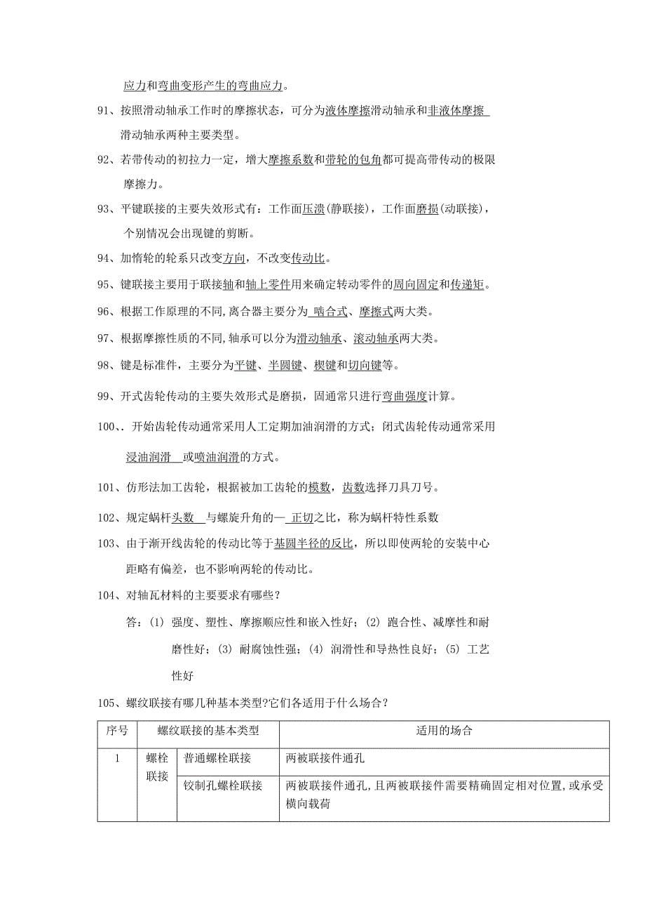 机械设计基础错题集剖析_第5页