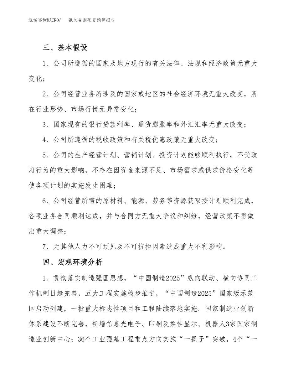 氰久合剂项目预算报告年度.docx_第5页