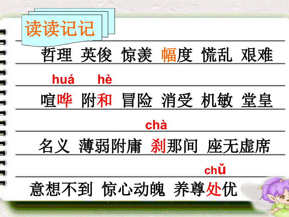 六年级下册语文园地一讲解_第3页