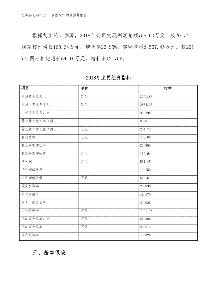 新型配饰项目预算报告年度.docx_第4页