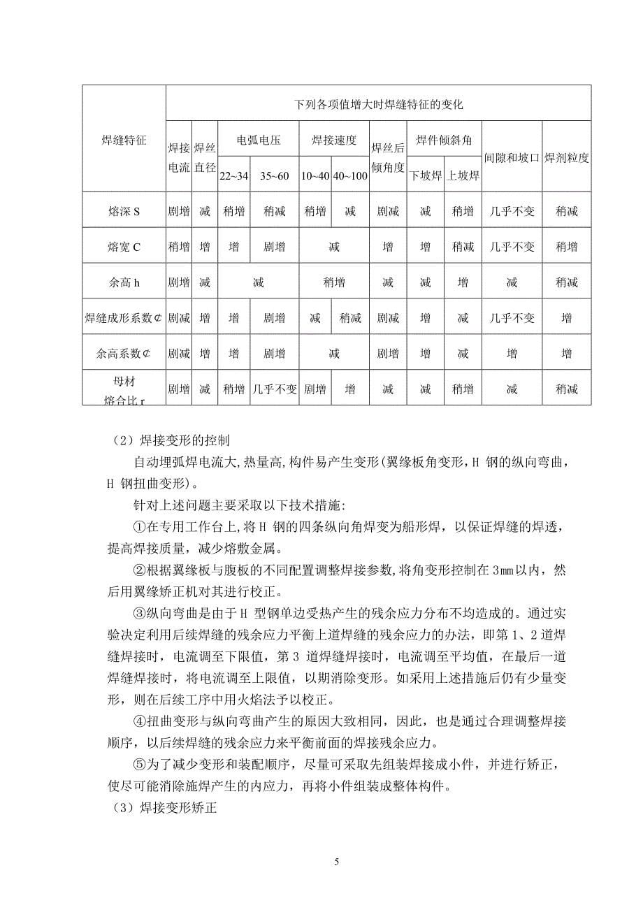 H型钢焊接工艺综述_第5页