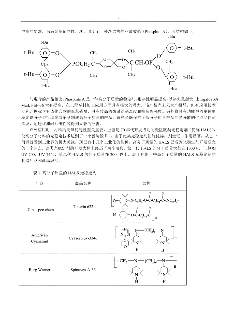 聚合物材料稳定剂研究报告进展_第3页