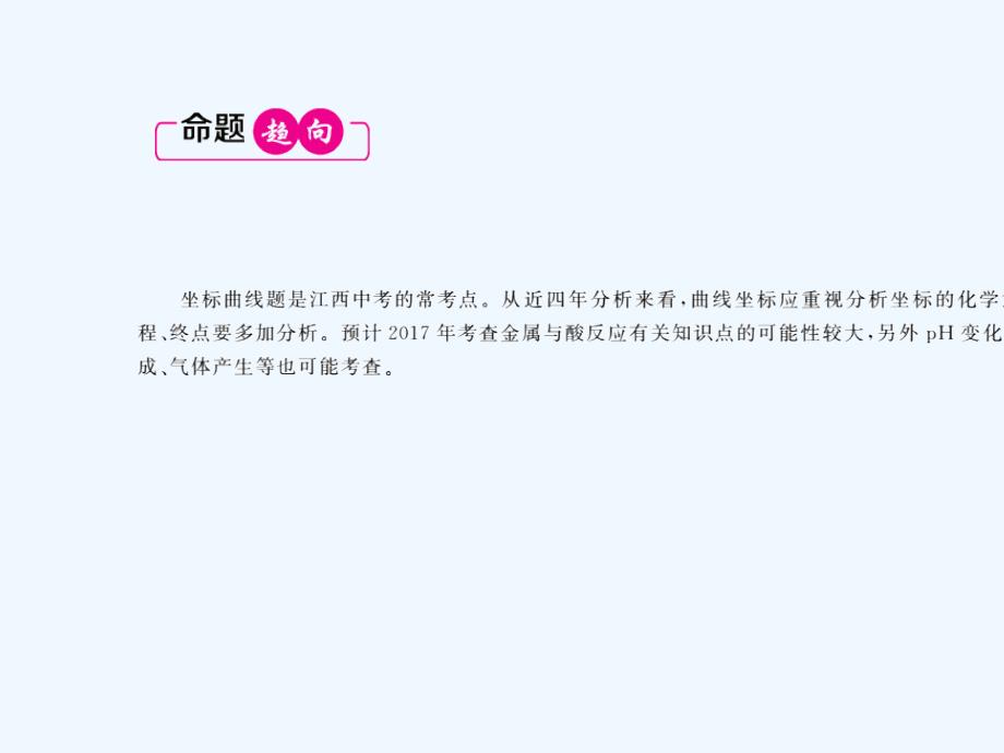 江西2017年中考化学总复习专项提升突破篇专题三坐标曲线题_第3页