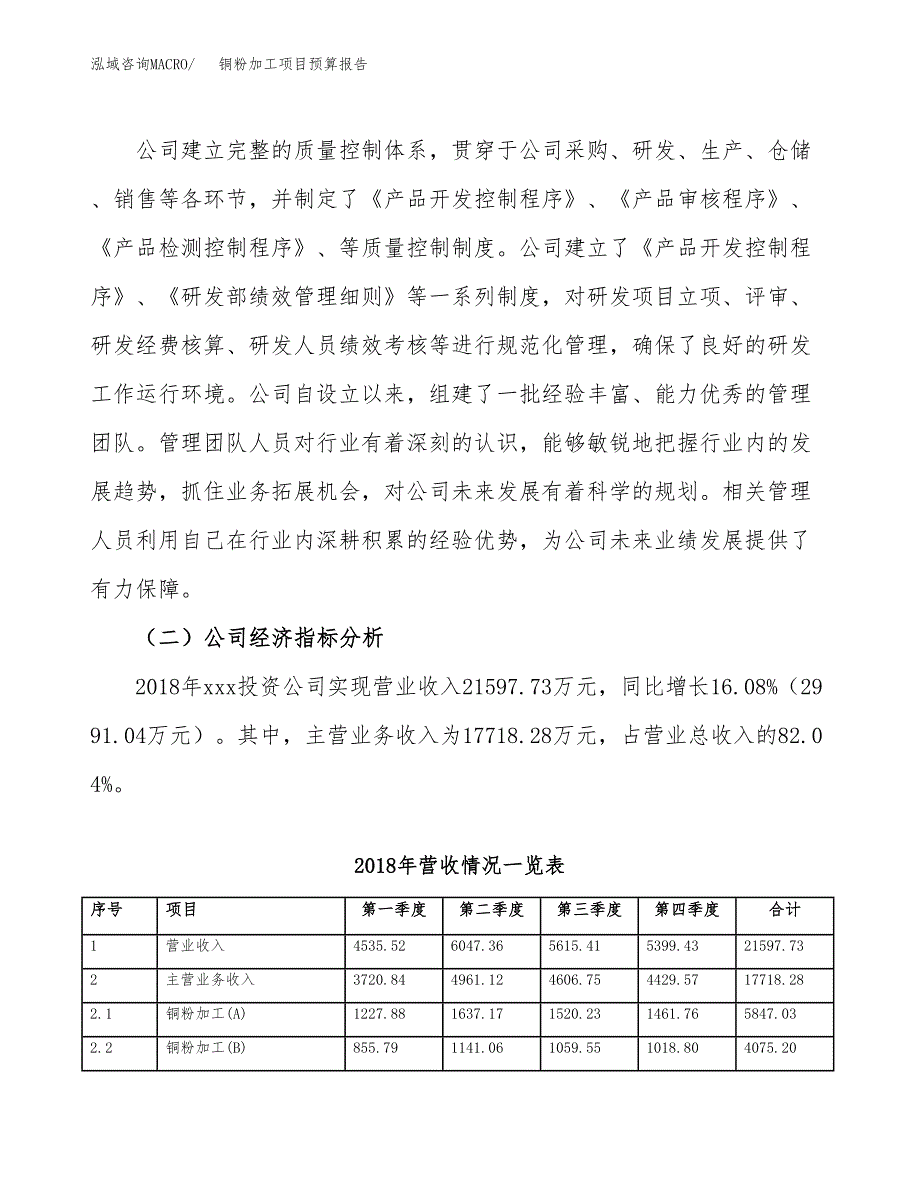 铜粉加工项目预算报告年度.docx_第3页