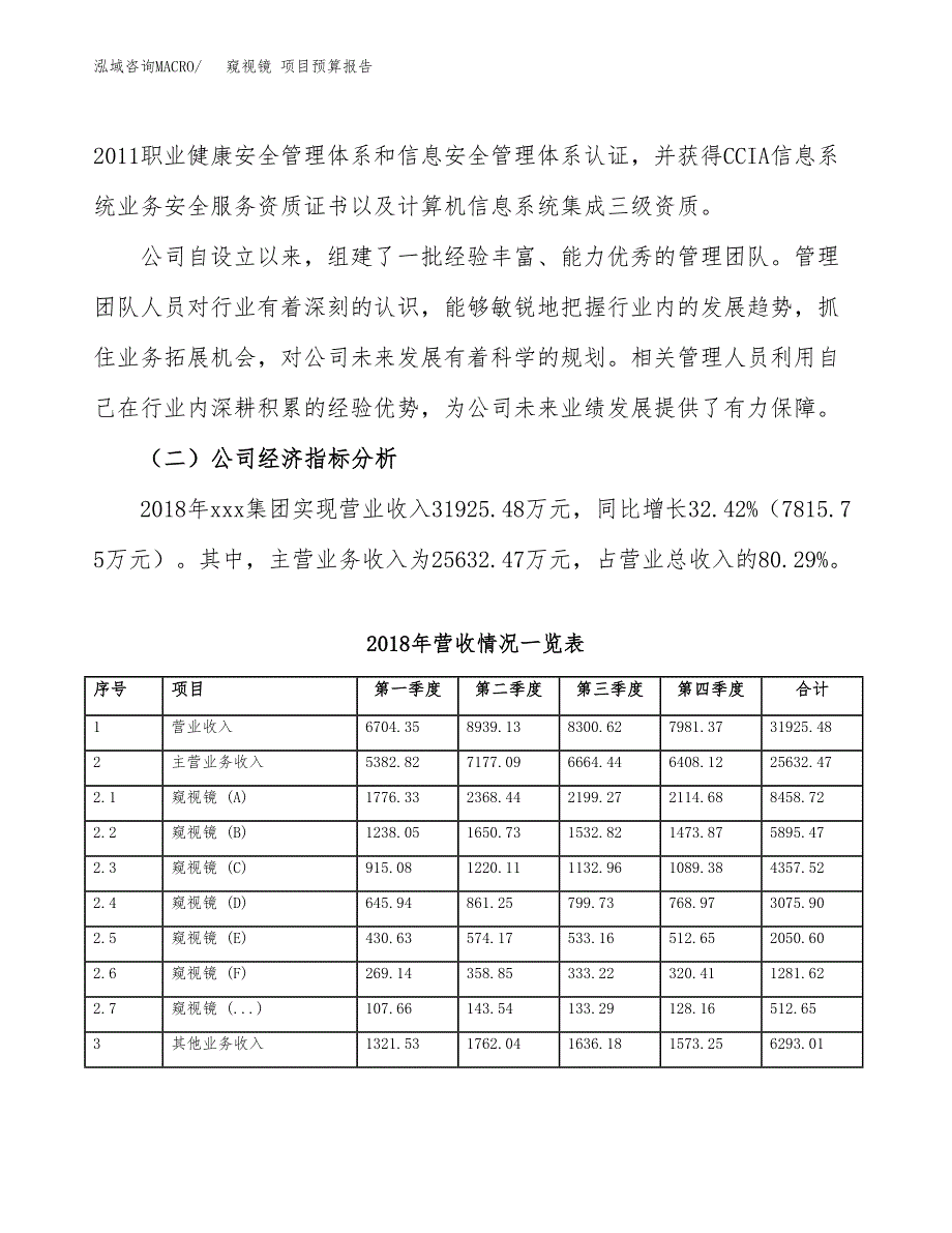 窥视镜 项目预算报告年度.docx_第3页