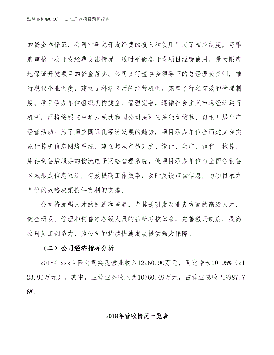 工业用冰项目预算报告年度.docx_第3页