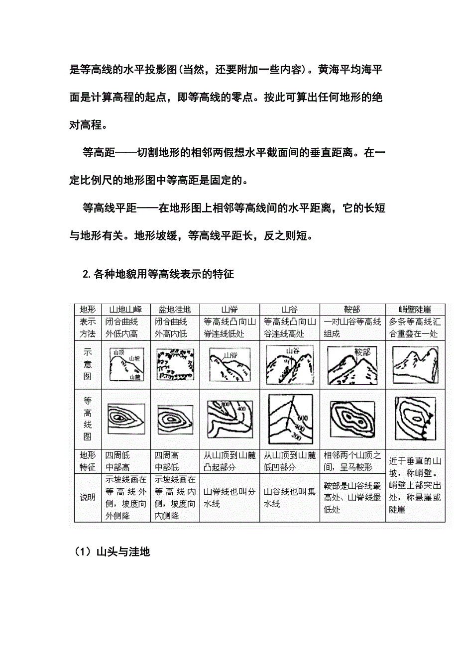 地形图的判读和地质罗盘仪的使用讲解_第4页