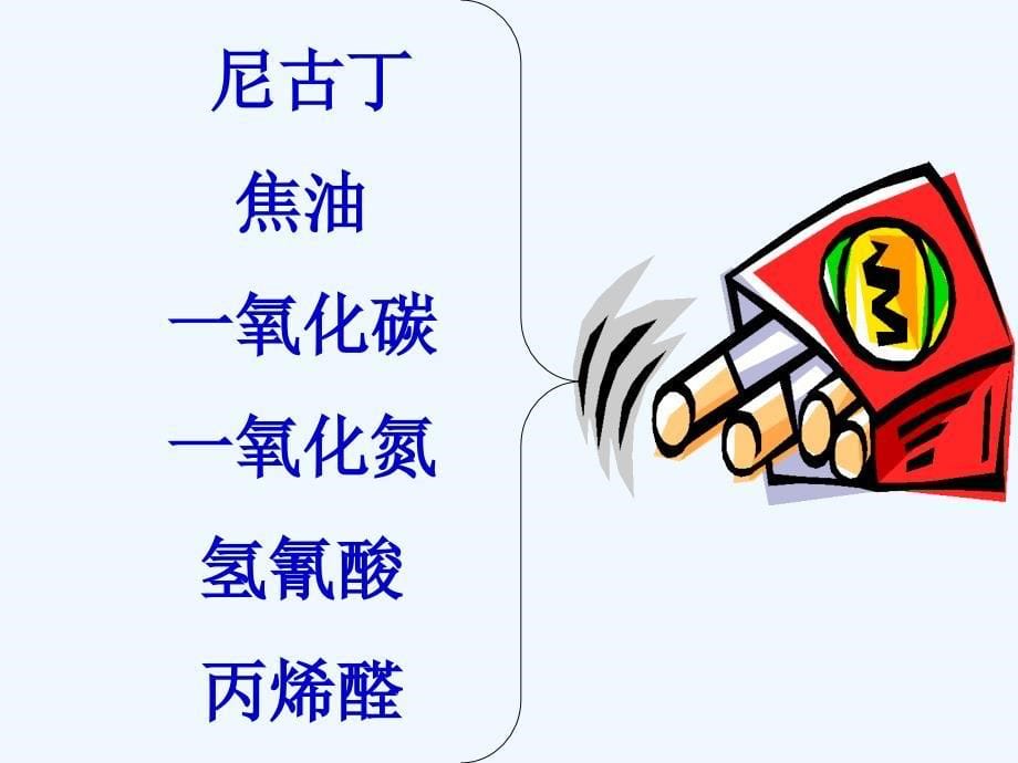 湖南省郴州市七年级体育与健康上册 吸烟的危害_第5页