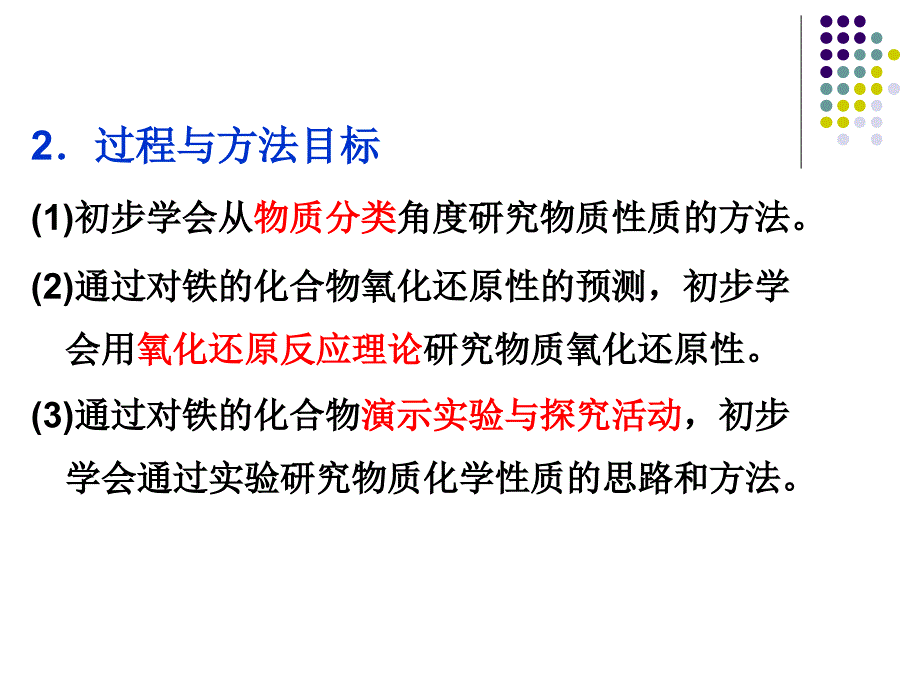 广州市人教版高中化学必修1-3-2-1 铁的重要化合物(第一课时) 广州六中 (共19张PPT)解析_第3页