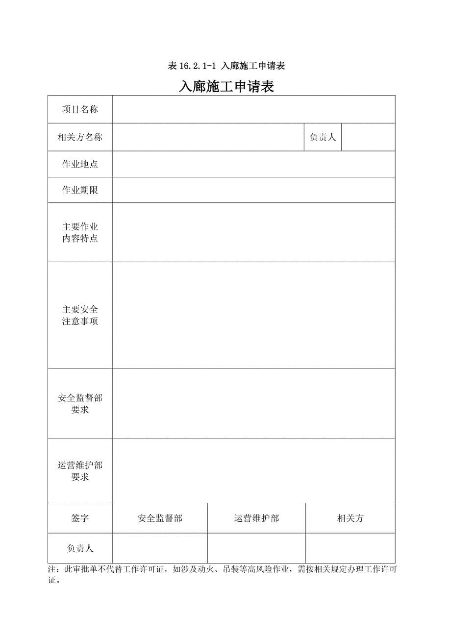 进出入综合管廊管理制度剖析_第5页