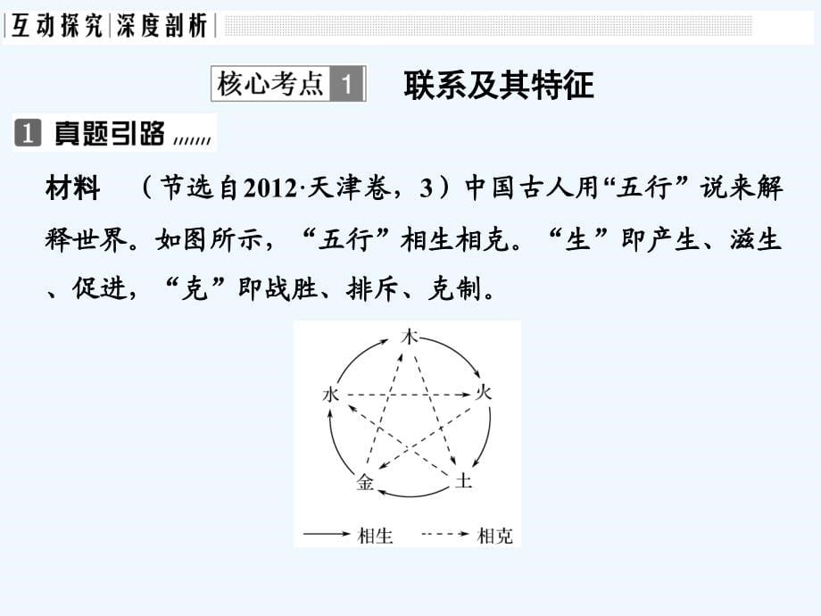 （全国i卷）2018版高考政治大一轮复习 第三单元 思想方法与创新意识 课时1 唯物辩证法的联系观 新人教版必修4_第5页