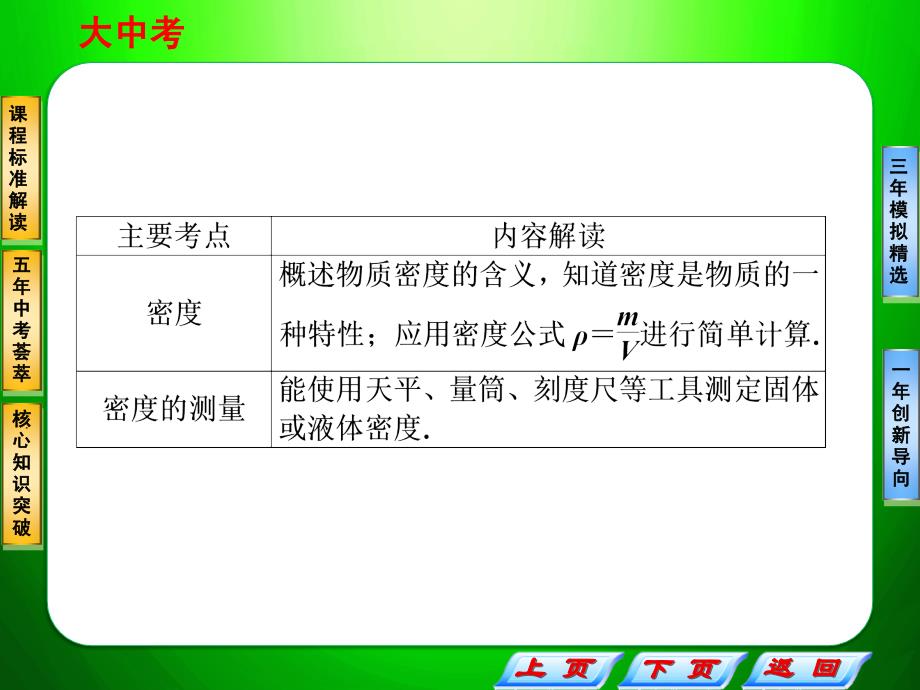 专题一 测量初步和质量、密度讲诉_第3页