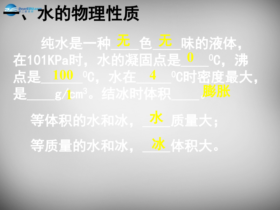 九年级化学全册 2.3 自然界中的水课件2 (新版)沪教版讲解_第2页