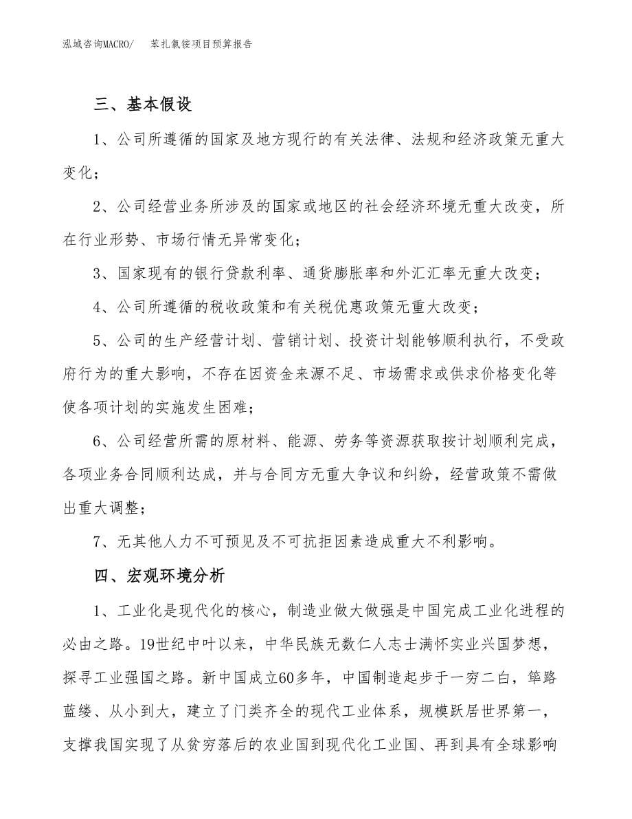 苯扎氯铵项目预算报告年度.docx_第5页