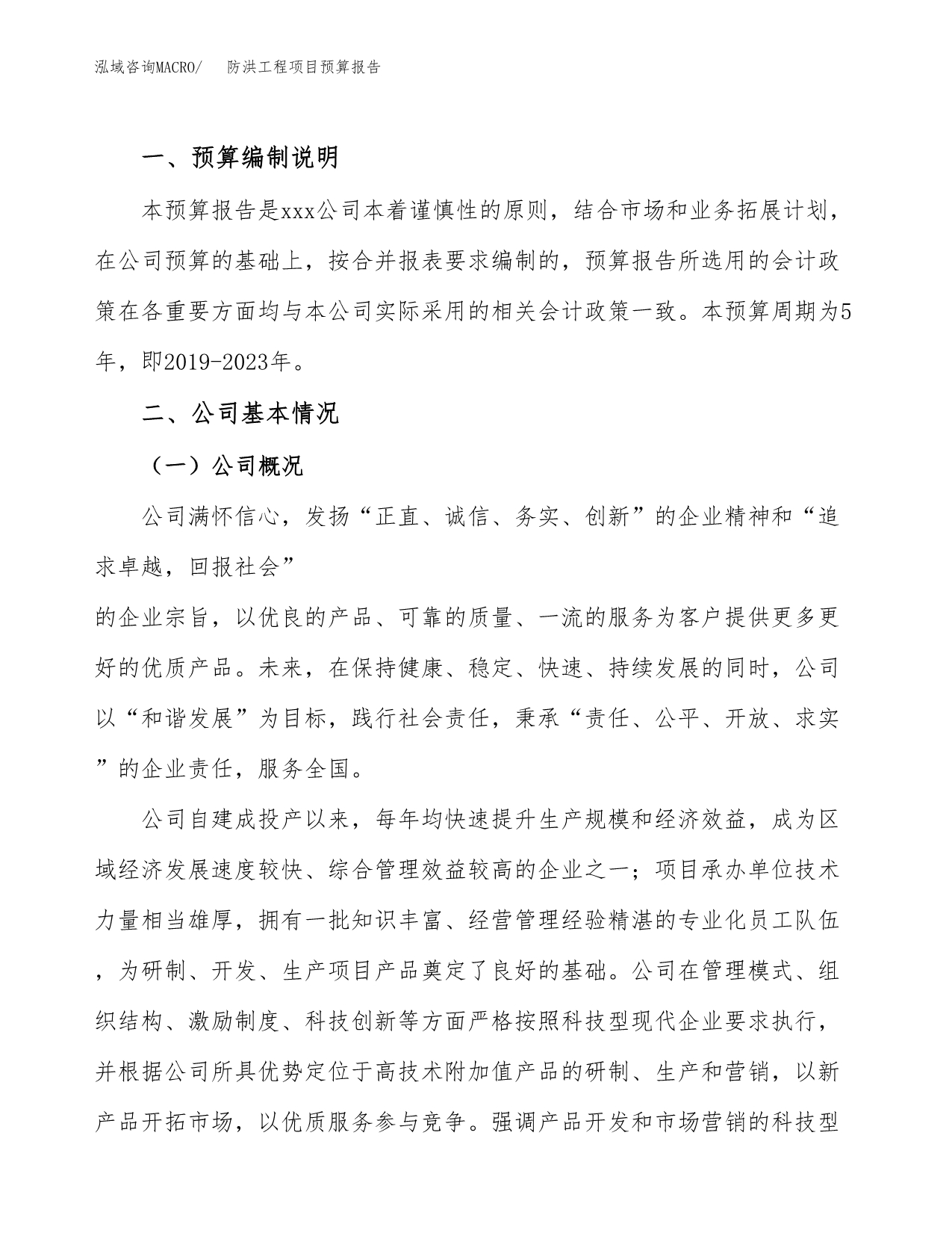 防洪工程项目预算报告年度.docx_第2页