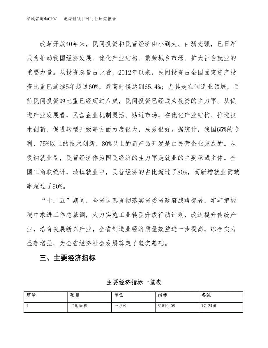 电焊钳项目可行性研究报告（总投资19000万元）（77亩）_第5页