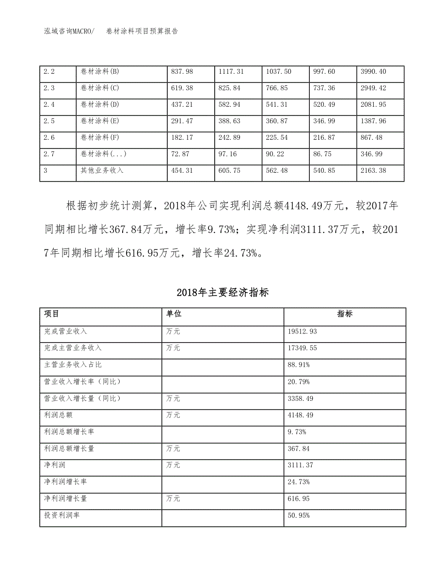 卷材涂料项目预算报告年度.docx_第4页