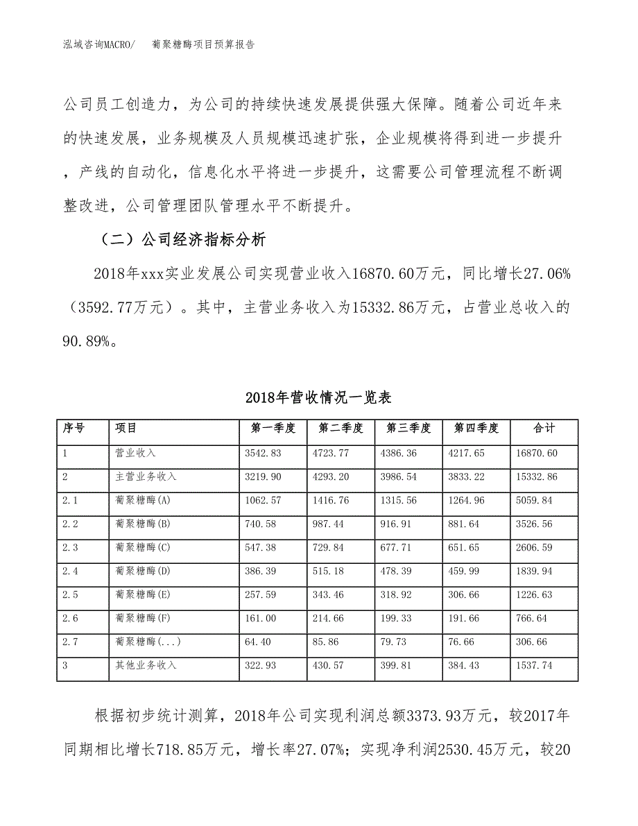 葡聚糖酶项目预算报告年度.docx_第3页