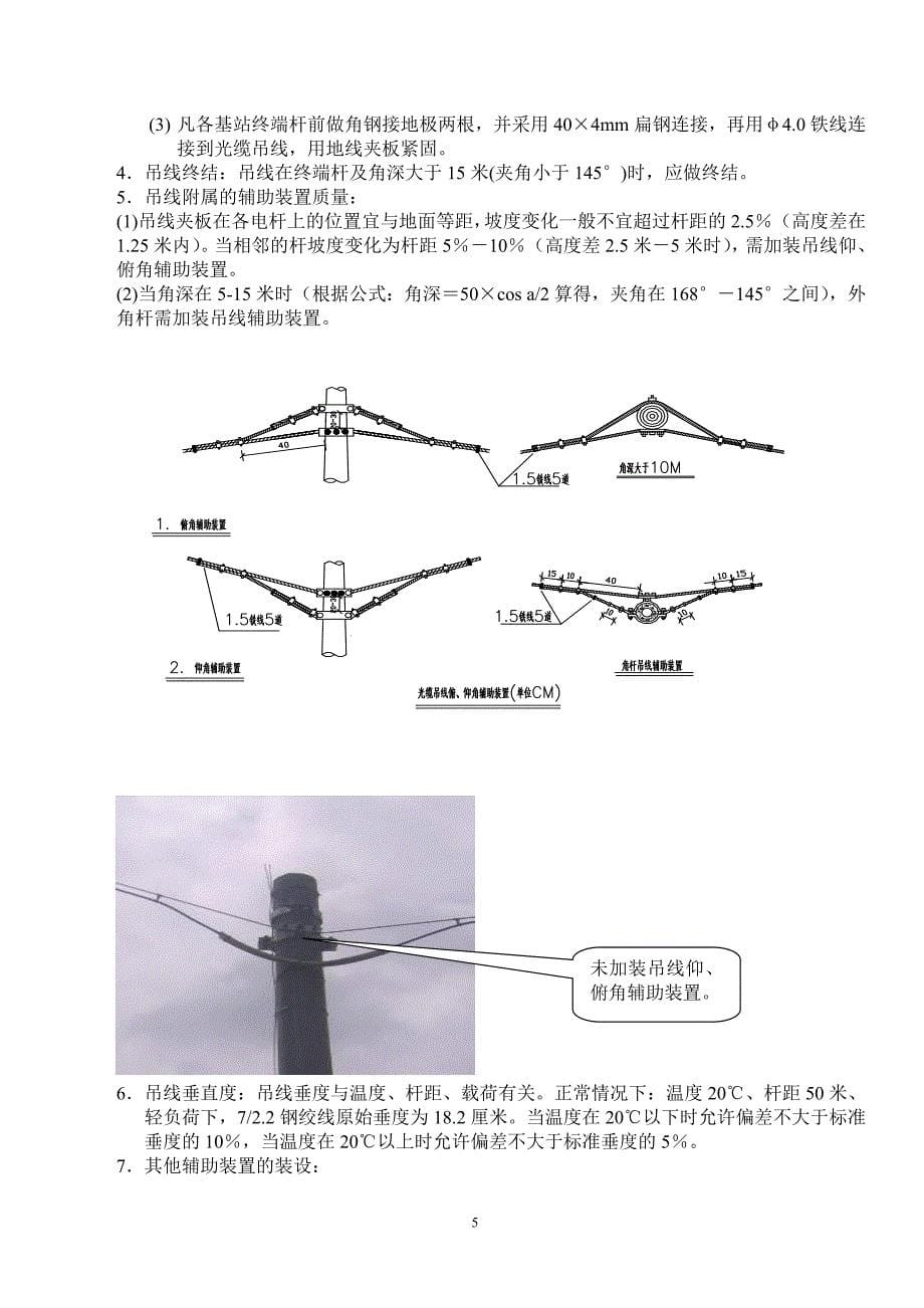 移动光缆线路施工注意事项._第5页