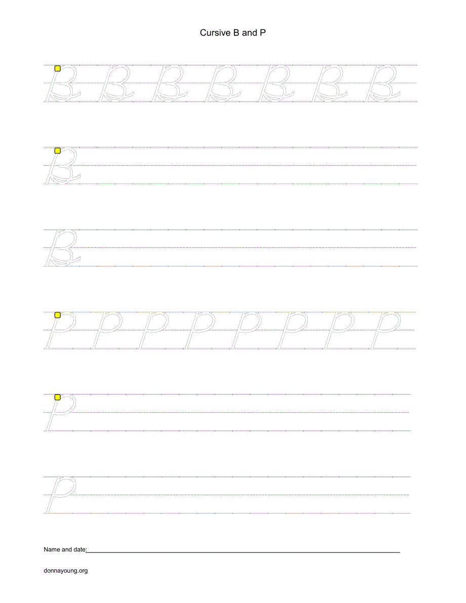 英文大圆体字帖 Big Cursive_第4页