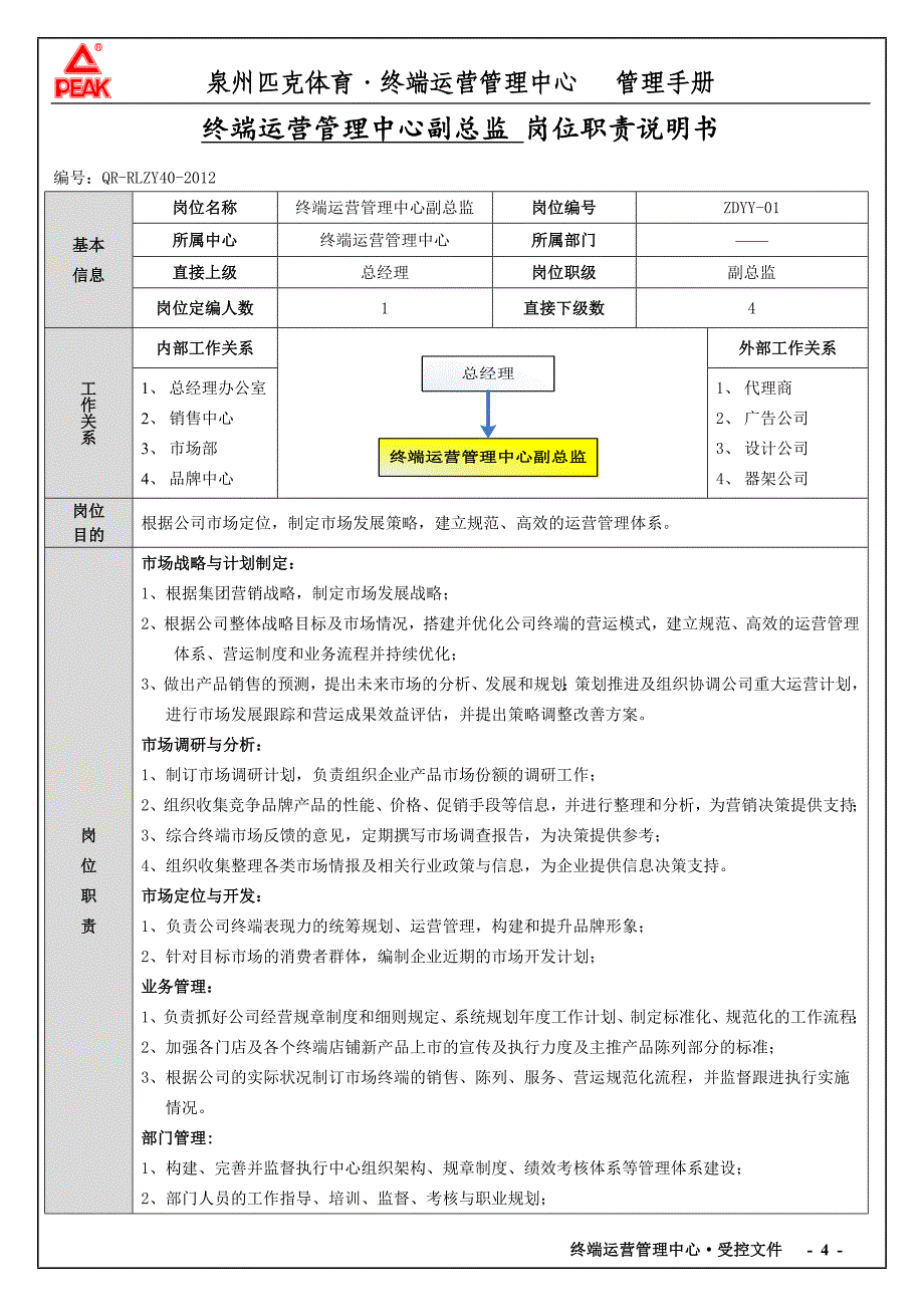 终端运营中心管理手册(岗位说明20130605)._第4页