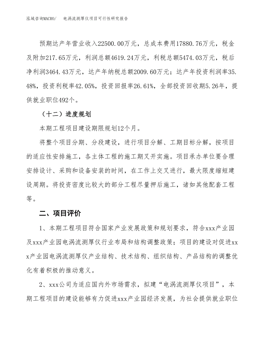 电涡流测厚仪项目可行性研究报告（总投资13000万元）（53亩）_第4页