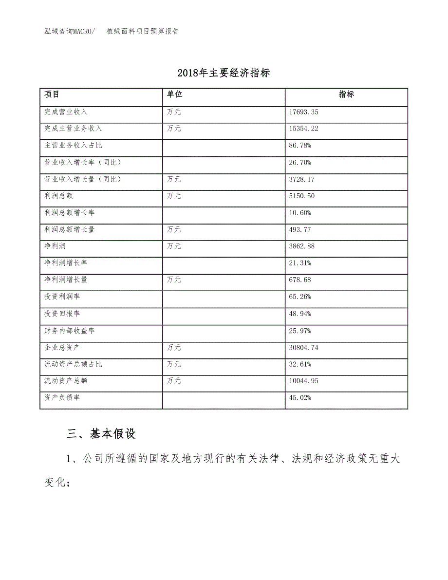 植绒面料项目预算报告年度.docx_第4页