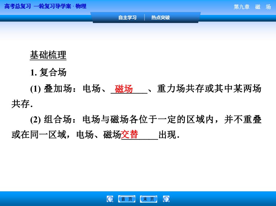 江苏省2017高考物理大一轮复习配套课件-特别策划 计算题突破(三)——带电粒子在复合场中的运动讲解_第4页