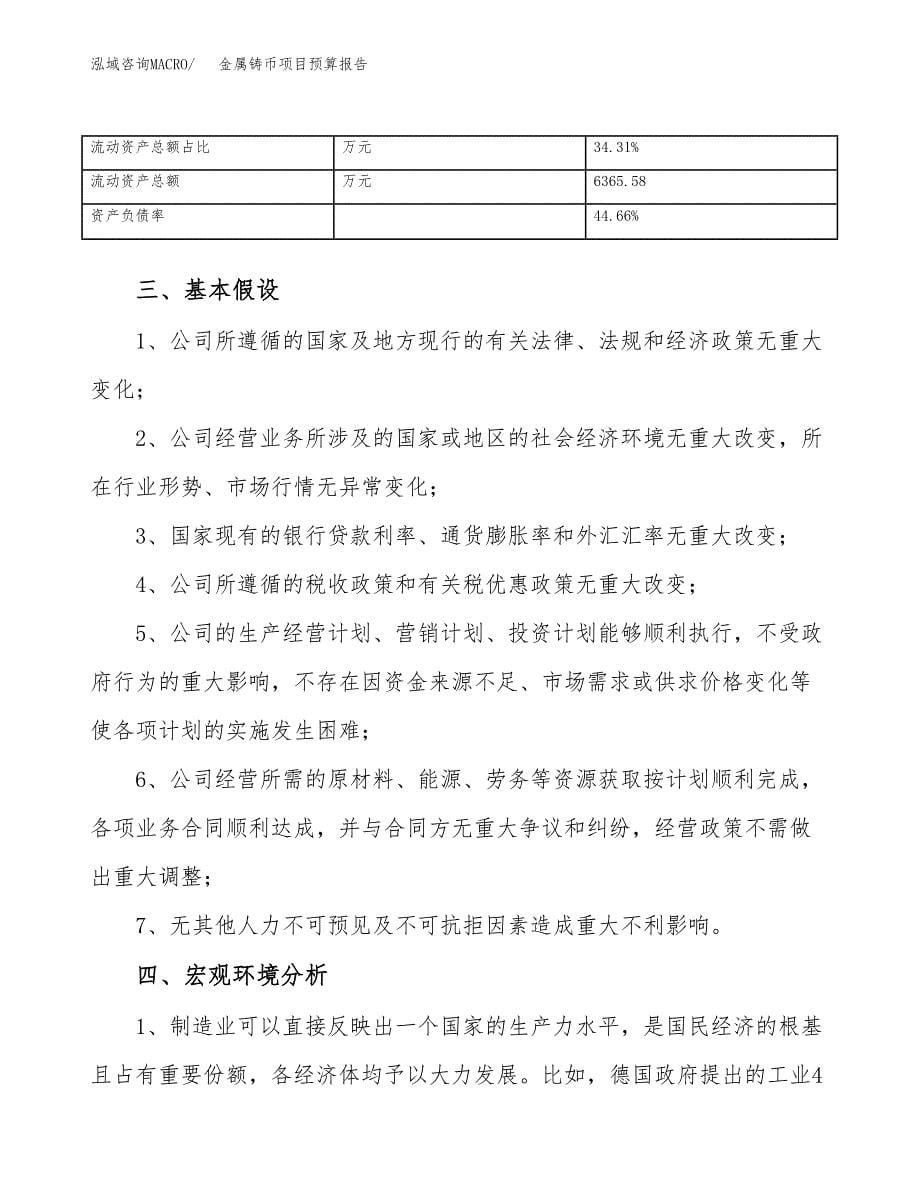 金属铸币项目预算报告年度.docx_第5页