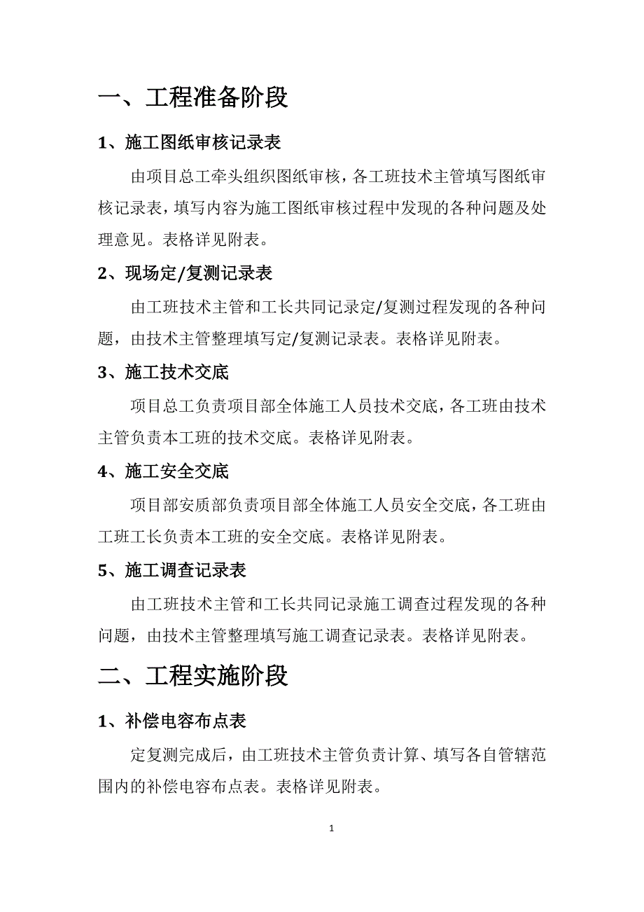 施工过程中需要记录的表格._第3页