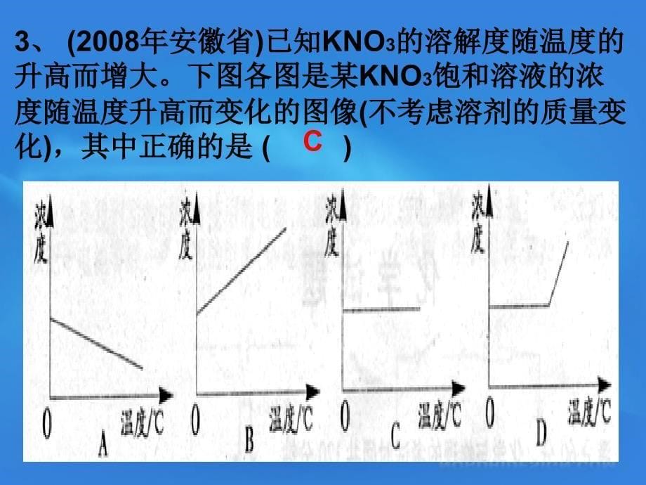 溶解度曲线上点的移动及训练专题讲解_第5页